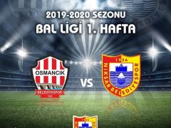 NİKSAR BELEDİYESPOR,BAL’DA İLK MAÇINA ÇIKIYOR