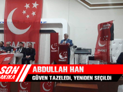 Abdullah Han Güven Tazeledi Yeniden Seçildi