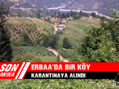 Erbaa’da 1 Köy Karantinaya Alındı