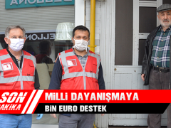 75 Yaşındaki Ahmet Şimşek’den Milli Dayanışma Kampanyası’na Bin Euro Destek