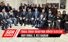 Erbaa Esnaf Odası’nda Güven Tazeledi: Eray Koral 3. Kez Başkan